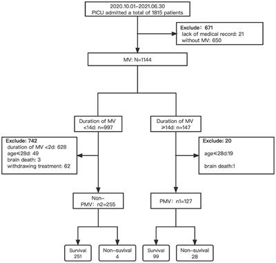 Characteristics and Risk Factors of Children Requiring Prolonged Mechanical Ventilation vs. Non-prolonged Mechanical Ventilation in the PICU: A Prospective Single-Center Study